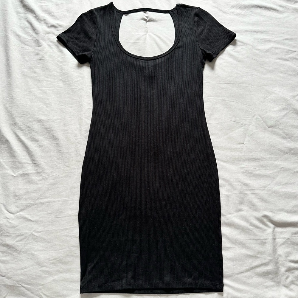 Bozzolo Black Mini Dress